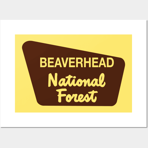 Beaverhead National Forest Wall Art by nylebuss